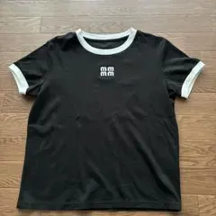 I*I様 mm刺繍入りカジュアルTシャツ