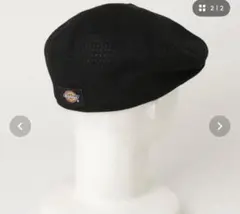 Dickies ディッキーズ ハンチング帽 黒 ブラック57から59センチ帽子