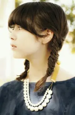 【新品】フェリシモ コットンパールのゴージャスネックレス(マスタード)