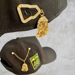 キャップ ジュエリー ジーザス ニューエラ NEWERA カスタム アクセサリー