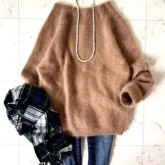 IENAモカベージュ アンゴラ混紡 長袖セーター 2025年最新】Yahoo!オークション -「イエナ アンゴラニット