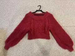 GRL レッドニット