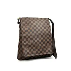 美品】ルイヴィトン N51302 ミュゼット ダミエ LV PVC 茶系 - メルカリ