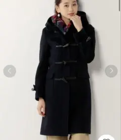 ユナイテッドアローズ ☆ ダッフルコート アウター ネイビー Ｌサイズ