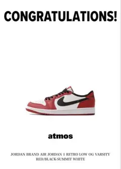 AIR JORDAN 1 RETRO LOW OG VARSITY RED