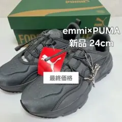 金子綾✖️emmi コラボスニーカー 24.5 - メルカリ