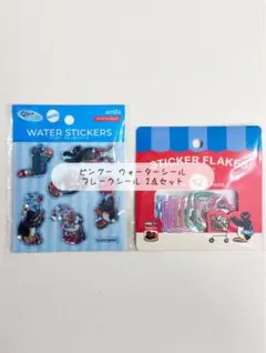 ピングー PINGU ウォーターシール フレークシール マシュマロ セリア