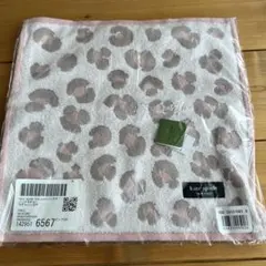 Kate Spade レオパード柄 ハンカチ 未使用品