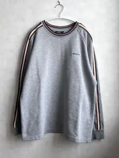 90s 00s オールドVANS USA スウェット 袖ライン M