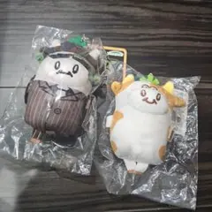わさビーフ ぬいぐるみキャラクターキーホルダー2体セット