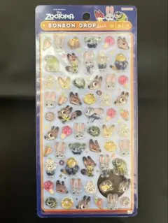 正規品　ズートピアボンボンドロップシール