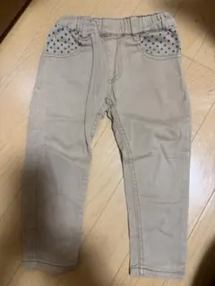 GLOBAL WORK キッズ パンツ ベージュ Sサイズのサムネイル