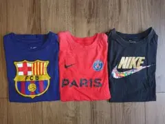 サッカーナイキTシャツ3枚セット