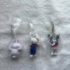 サンリオ ミニチュア ライブキャラクター ハローキティ シナモロール クロミ