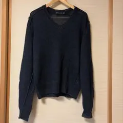 RALPH LAUREN(ラルフローレン)サマーニット ネイビー Mのサムネイル