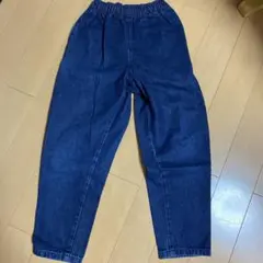 GU ダークブルー カジュアルパンツ