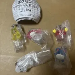 ガチャ　ポケモンめじるしアクセサリー2 全5種コンプリート　ポケモンセンター