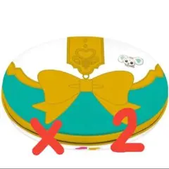 ふたりはプリキュア MaxHeart タッチコミューン缶 2個セット 小物入れ