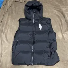 R*s様 ポロ・ラルフ・ローレン 黒 ダウンベスト 早い者勝ちです‼️