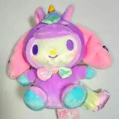 ユニコーンデザインのマイメロディぬいぐるみ 約20cm