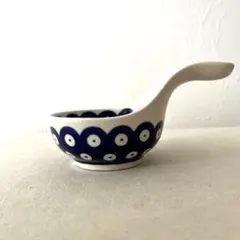 N662 ○ポーランド製　持ち手付き小鉢【未使用】かわいい