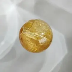 天然石 ルチル クォーツ 754r 粒売り １粒 7.5mm