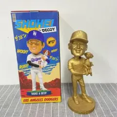 大谷翔平 ボブルヘッド ゴールド ドジャース 大谷翔平 ボブルヘッド 50-50 ゴールド インテリア