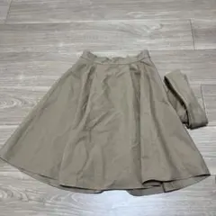 美品！春スカート！ROPÉ PICNIC ベージュ フレアスカート 38