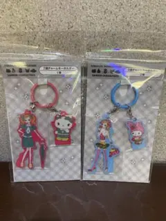 ご近所物語 サンリオ 2連チャームキーホルダー 4種セット | Mercari