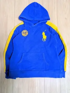 90s old ラルフローレン パーカー ビックポニー 短丈 シティーボーイ