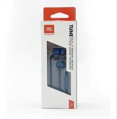 【新品未開封】JBL TUNE110 有線イヤホン ブルー マイク付 国内正規品のサムネイル