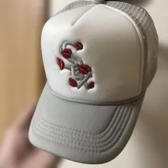 ラロパメッシュキャップ グレー