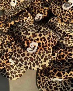 ヒョウ柄 キャップ,2idiots label pillbox, 6crayon