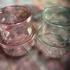 iwaki 耐熱ガラス パック&レンジ 4個のサムネイル