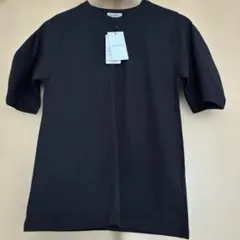 OPAQUE.CLIP 半袖カットソー黒M 新品未使用タグ付き　ワールド　変形袖
