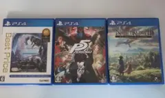 PS4 モンスターハンターワールド：アイスボーン　ペルソナ5 二ノ国2