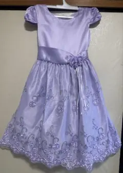 マザウェイズ　パープルフォーマルドレス　140サイズ