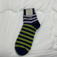Tabio MEN ソックス ボーダー柄 25-27cmのサムネイル