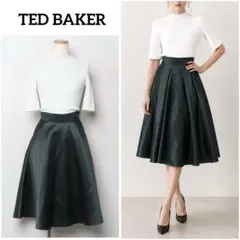 新品未使用】TED BAKER ボルドー タイトワンピース 半袖 ベルト - メルカリ