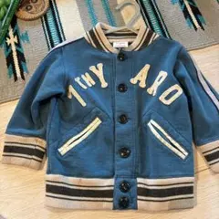 DENIM DUNGAREE スタジャン ブルー 90cmのサムネイル