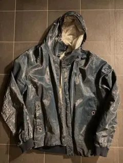 EA7 Emporio Armani ダークブルー ナイロンジャケット