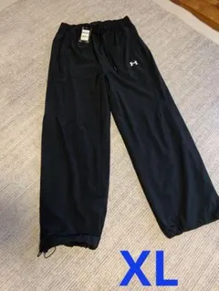 新品タグ付　アンダーアーマー　黒　シャカパン　XL 定価10480円