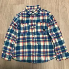 チェックシャツ ネルシャツ サイズ110 美品