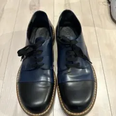 MARNI ネイビー/ブラック レースアップシューズのサムネイル