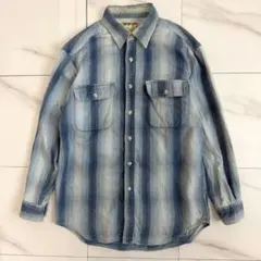 Wrangler ラングラー　デニムシャツ　日本製　Mサイズ