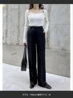 Re:EDIT スラックス　ブラック