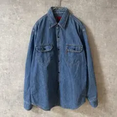 90s Levi's Red Tab デニムシャツ 長袖　Mサイズ　リーバイス