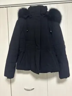 フォックスファー付きダウンショートコート☆ RUIRUE BOUTIQUE／ M