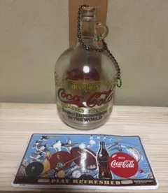 コカコーラ ガロン瓶 アンティーク雑貨 プレートセット