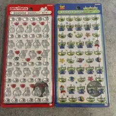 【正規品】ボンボンドロップシール　miniベイマックス　リトルグリーンメン　2点